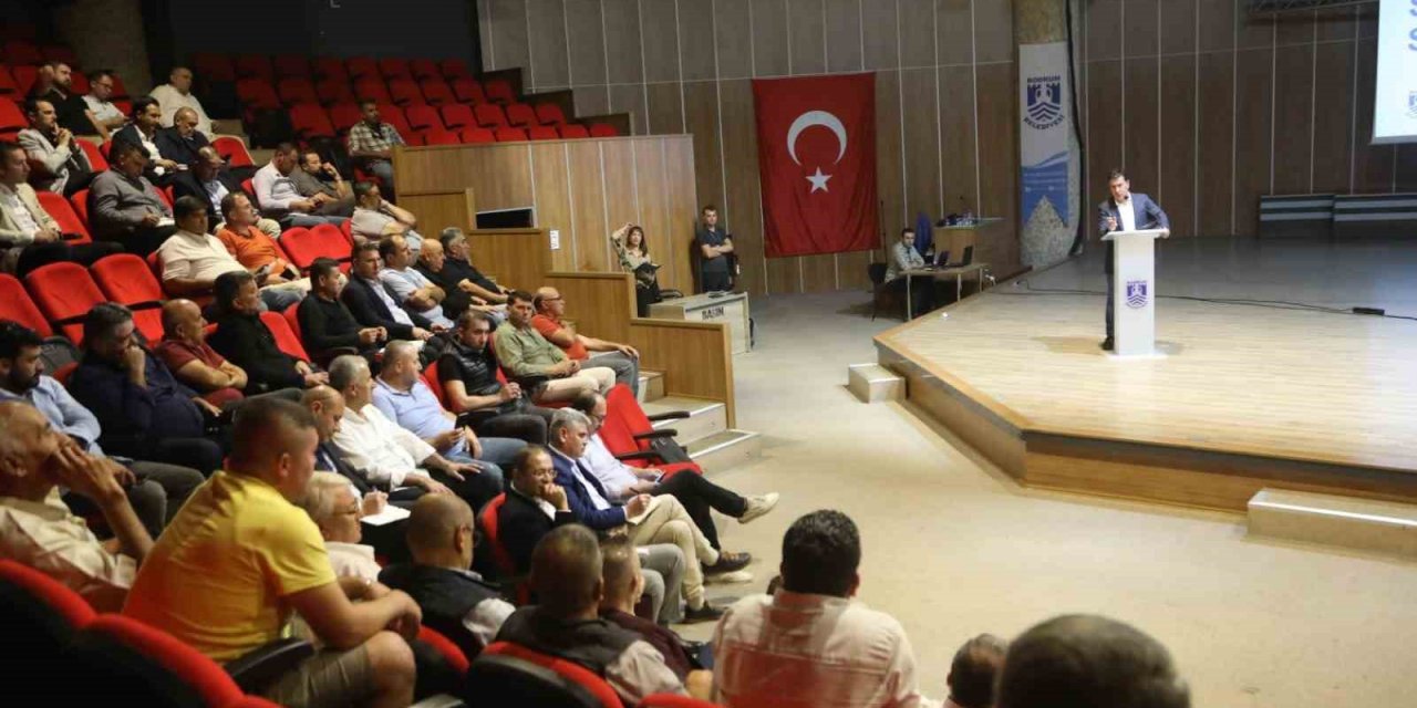 Bodrum’da su sorunu ve çözüm yolları konuşuldu