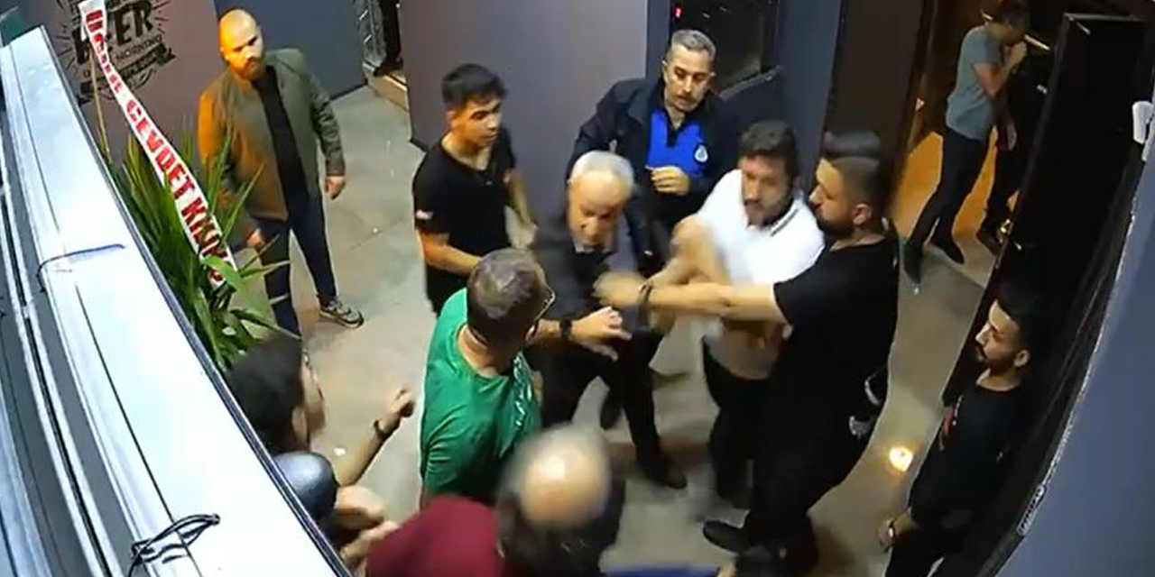 Alkollü mekanda çıkan kavgada polis ve gazeteci darp edildi