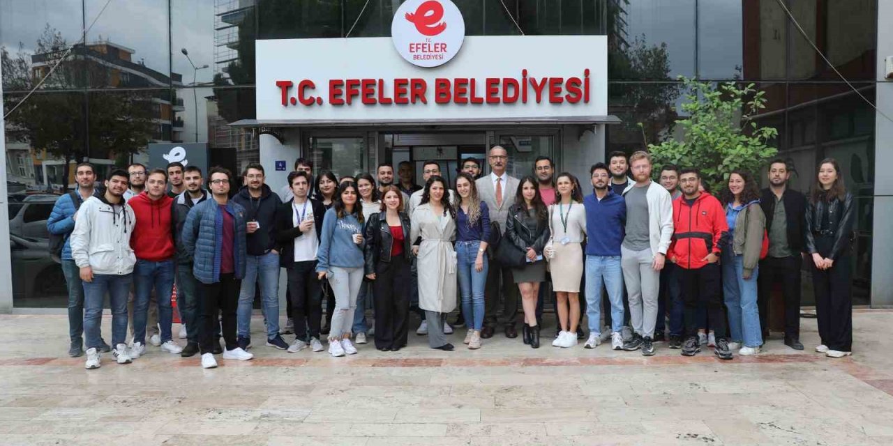Efeler Belediyesi tıp öğrencilerini ağırladı
