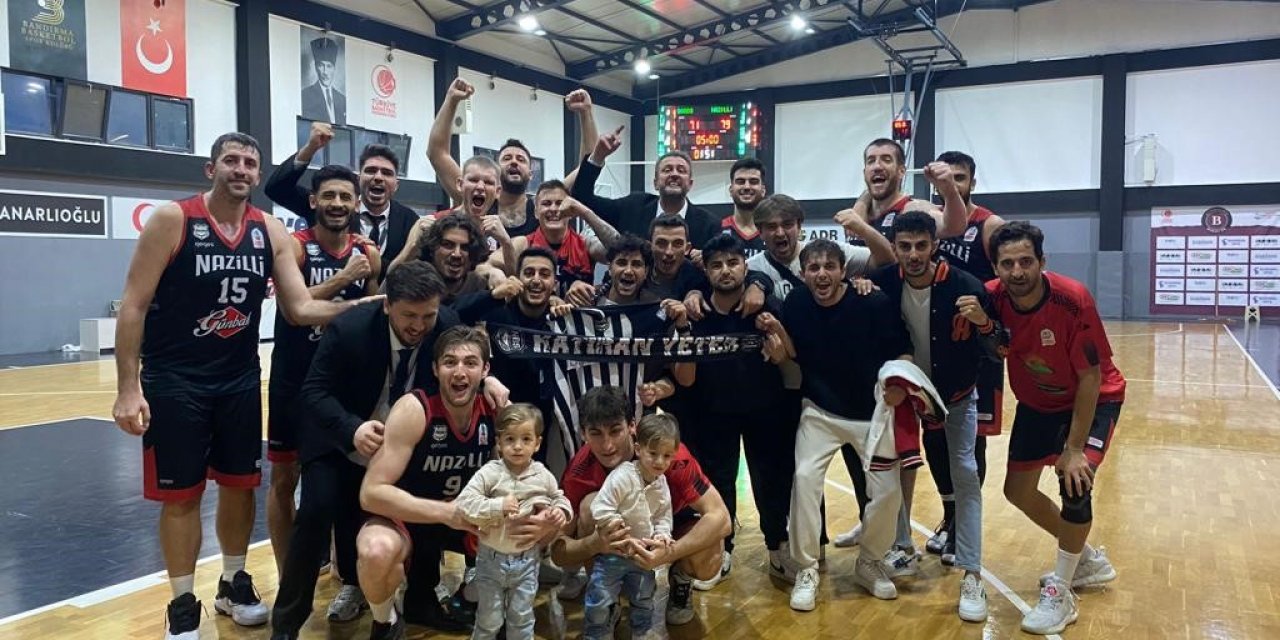 Nazilli Belediyespor potada 2. haftayı galibiyet ile tamamladı