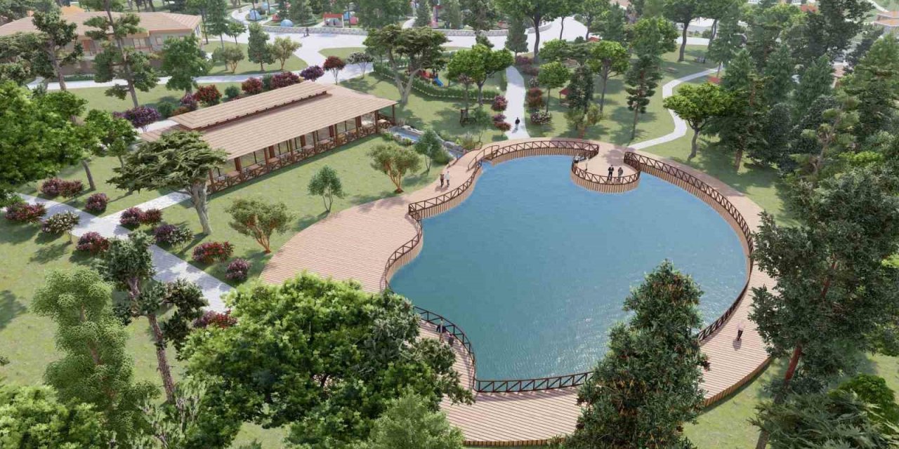 Yunusemre Kamp ve Karavan Merkezi tamamlanmak üzere