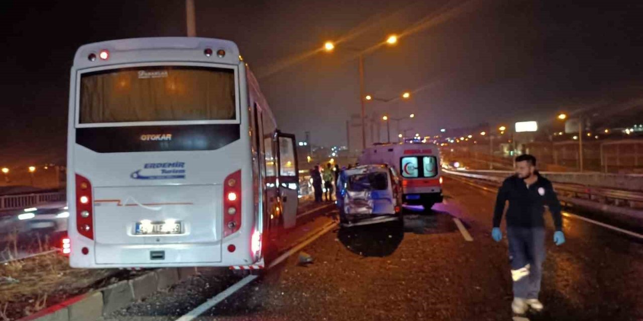 Manisa’da zincirleme kaza: 10 yaralı