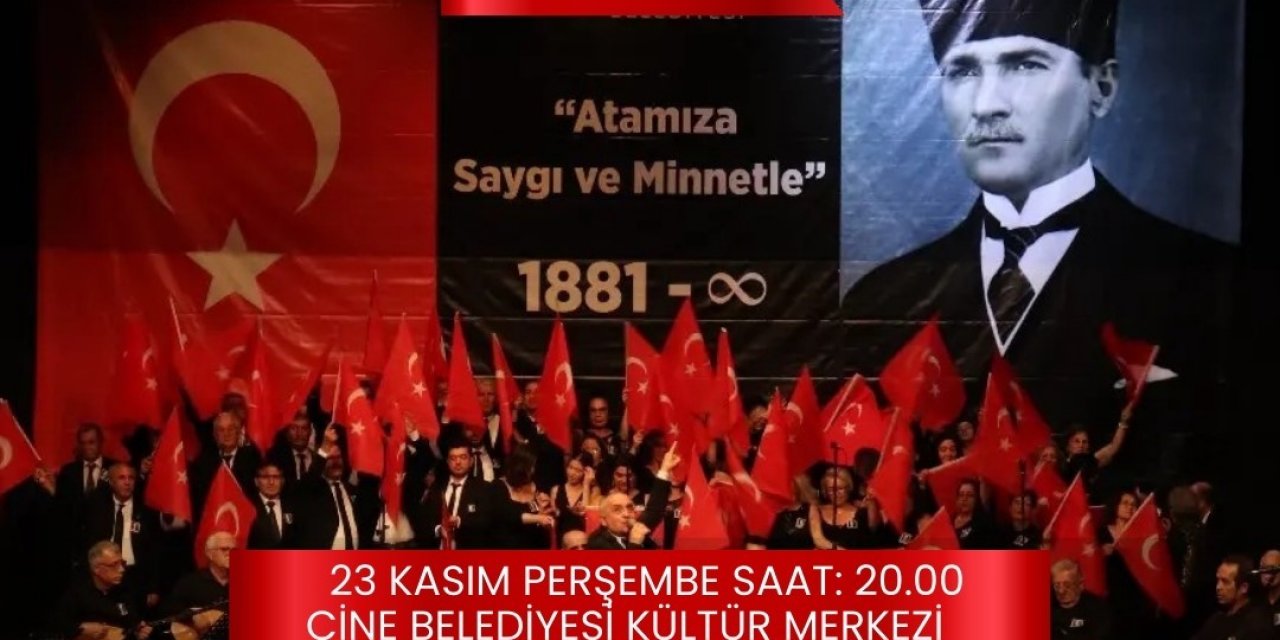Çine Atatürk’ü sevdiği türkülerle anacak