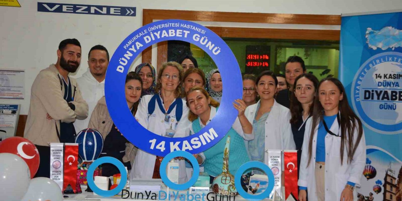 PAÜ Hastanesi’nde Dünya Diyabet Günü kutlandı