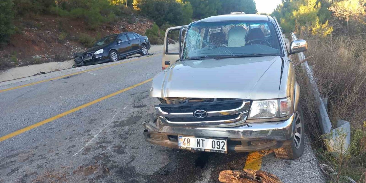 Menteşe’de trafik kazası: 3 yaralı