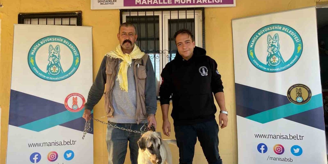 Eğitimini tamamlayan bir köpek daha sahiplendirildi