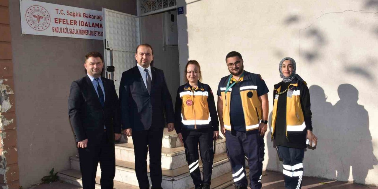 İl Sağlık Müdürü Şenkul acil sağlık hizmetleri çalışanları ile buluştu