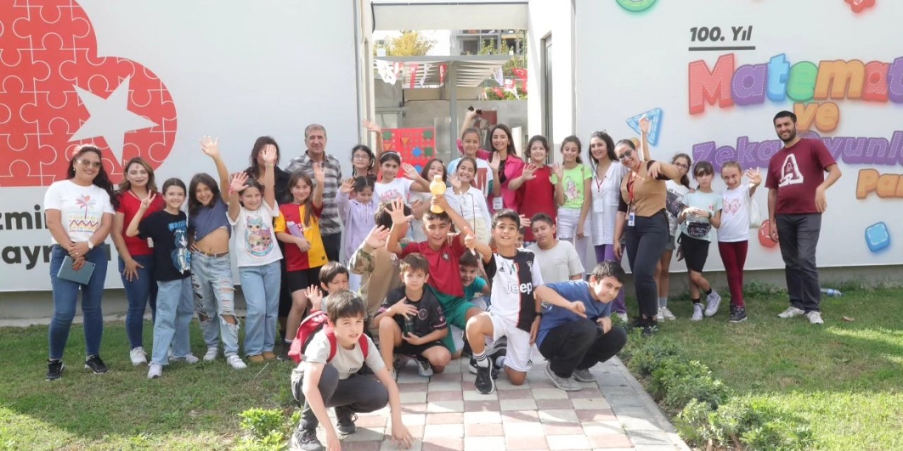 Bayraklı’da çocuklar akıl ve zeka oyunları atölyesinde buluştu