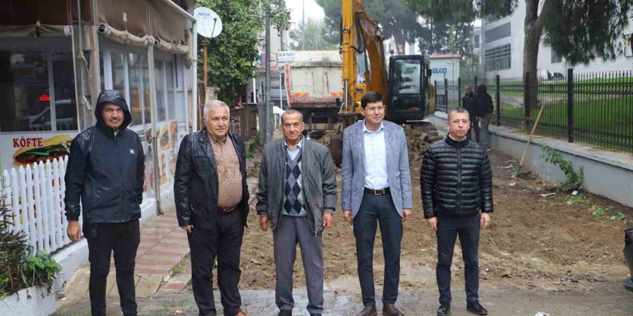 Nazilli’de yol çalışmaları aralıksız sürüyor