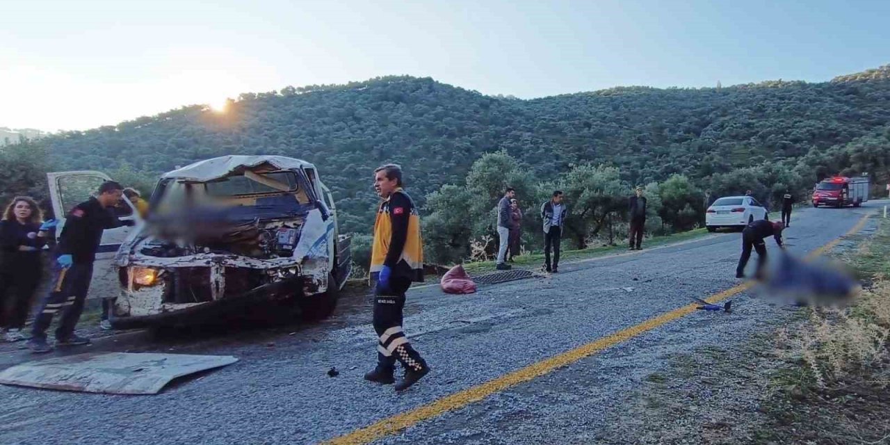 Çine’de trafik kazası: 2 ölü