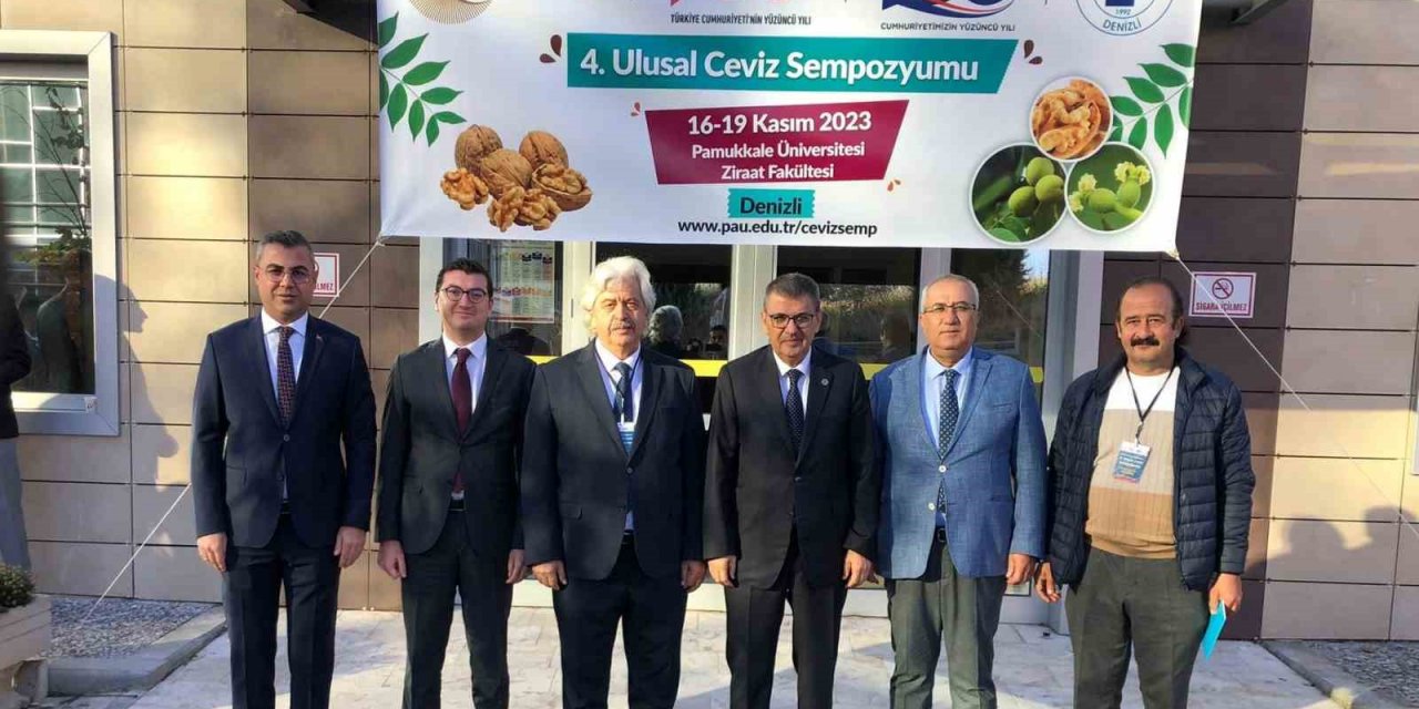 Başkan Arslan ‘Çameli Kepir’ cevizini, 4. Ulusal Ceviz Sempozyumunda tanıttı