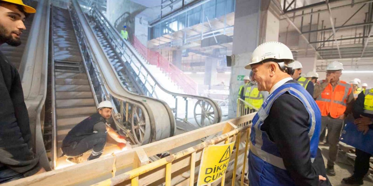 Narlıdere Metrosu’nda sona yaklaşıldı