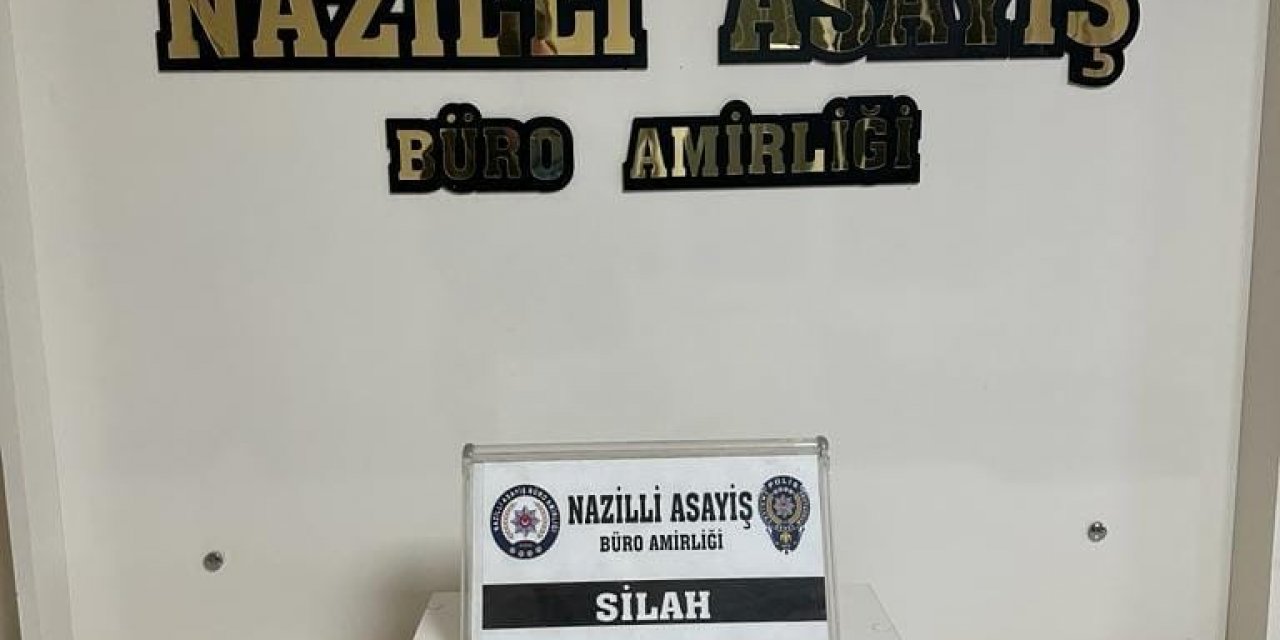 Nazilli’de denetimlerde çok sayıda silah ele geçirildi