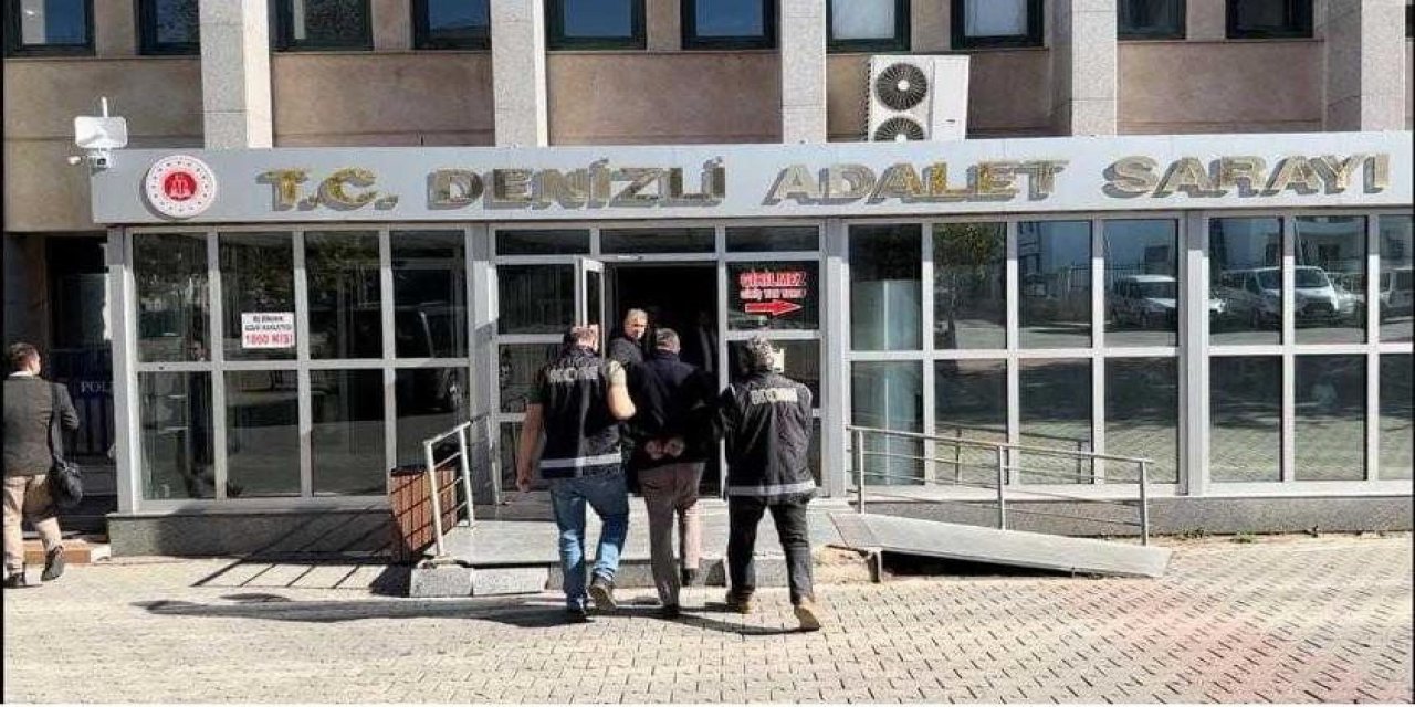 Denizli’de 12 kişiyi 5 milyon TL dolandıran şüpheli tutuklandı