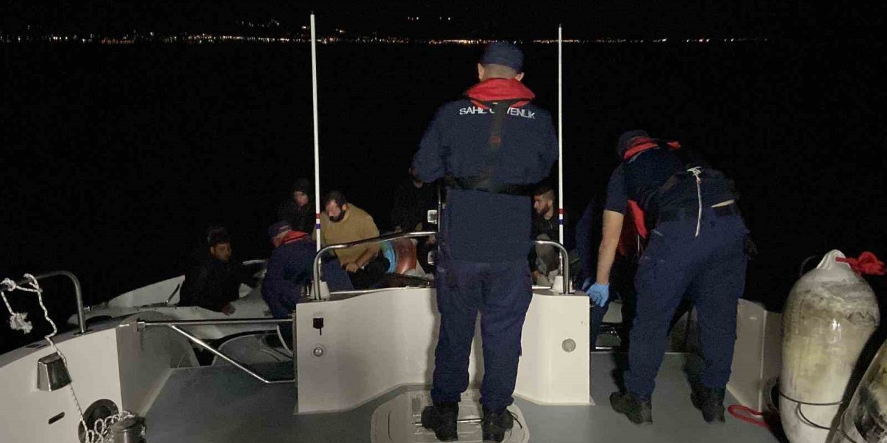 Bodrum’da 28 düzensiz göçmen yakalandı, 15’i kurtarıldı