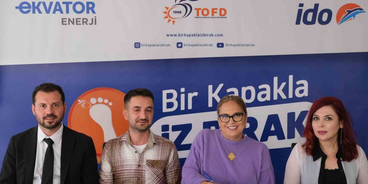 "Bir Kapakla İz Bırak" projesi başlıyor