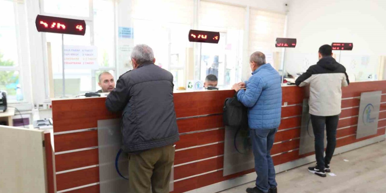 Merkezefendi’de vezneler hafta sonu da hizmet verecek