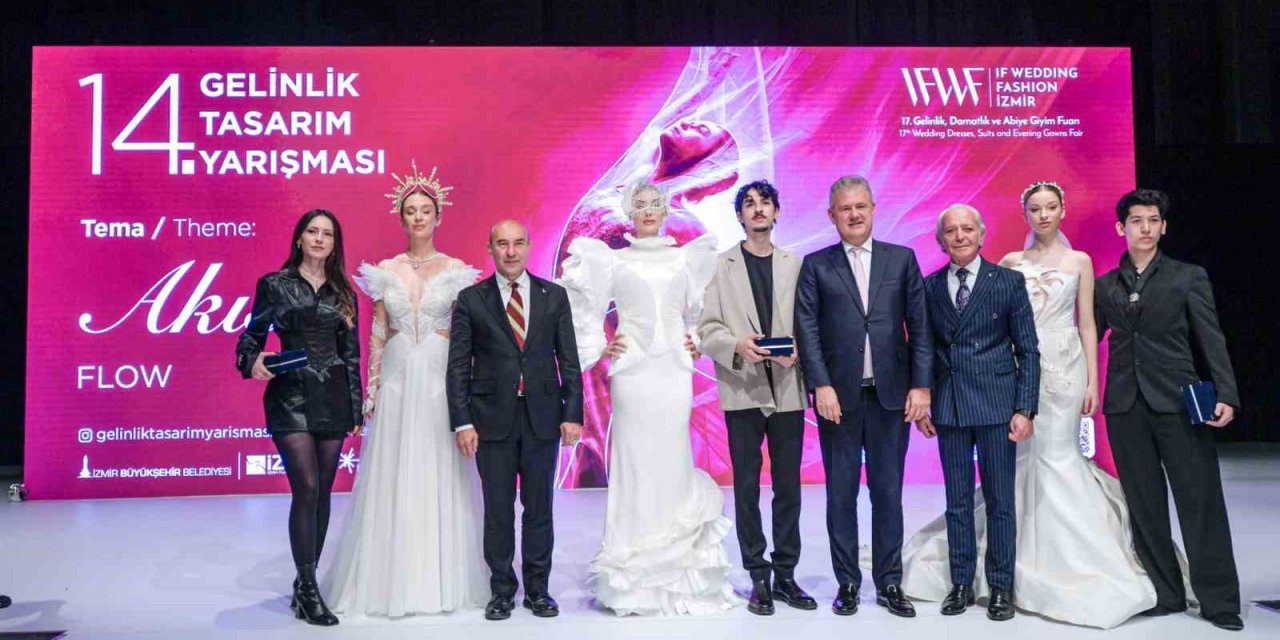 Gelinlikte ‘İzmir Ekonomi’ gururu