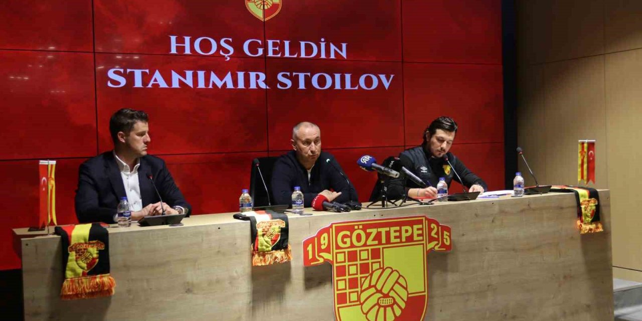 Göztepe’nin yeni teknik direktörü Stoilov: “Hedefimiz Süper Lig”