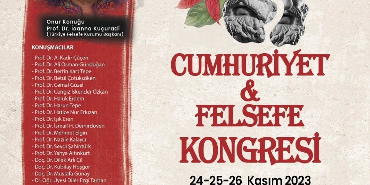 Muğla Büyükşehir Cumhuriyet ve Felsefe kongresi düzenliyor