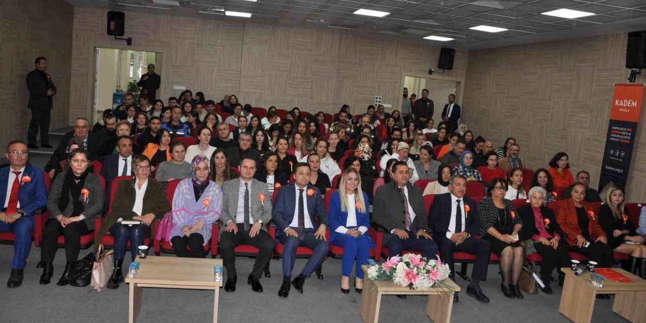 Muğla’da kadına yönelik şiddet paneli