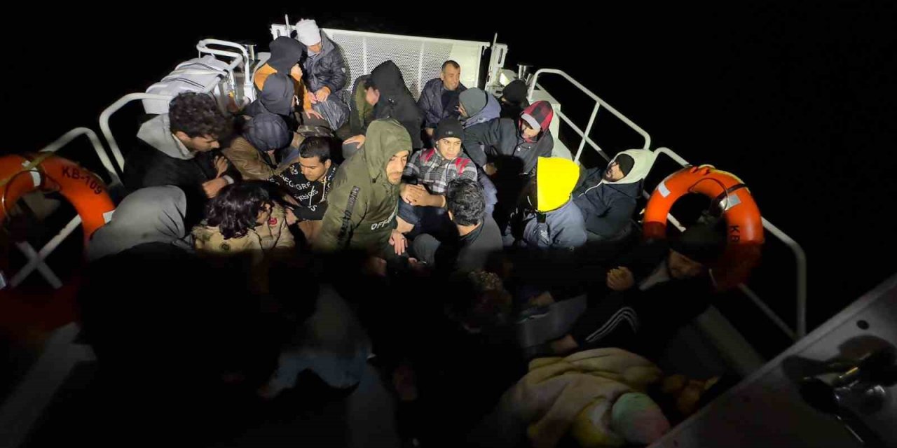 Bodrum’da 34 düzensiz göçmen yakalandı, 30’u kurtarıldı