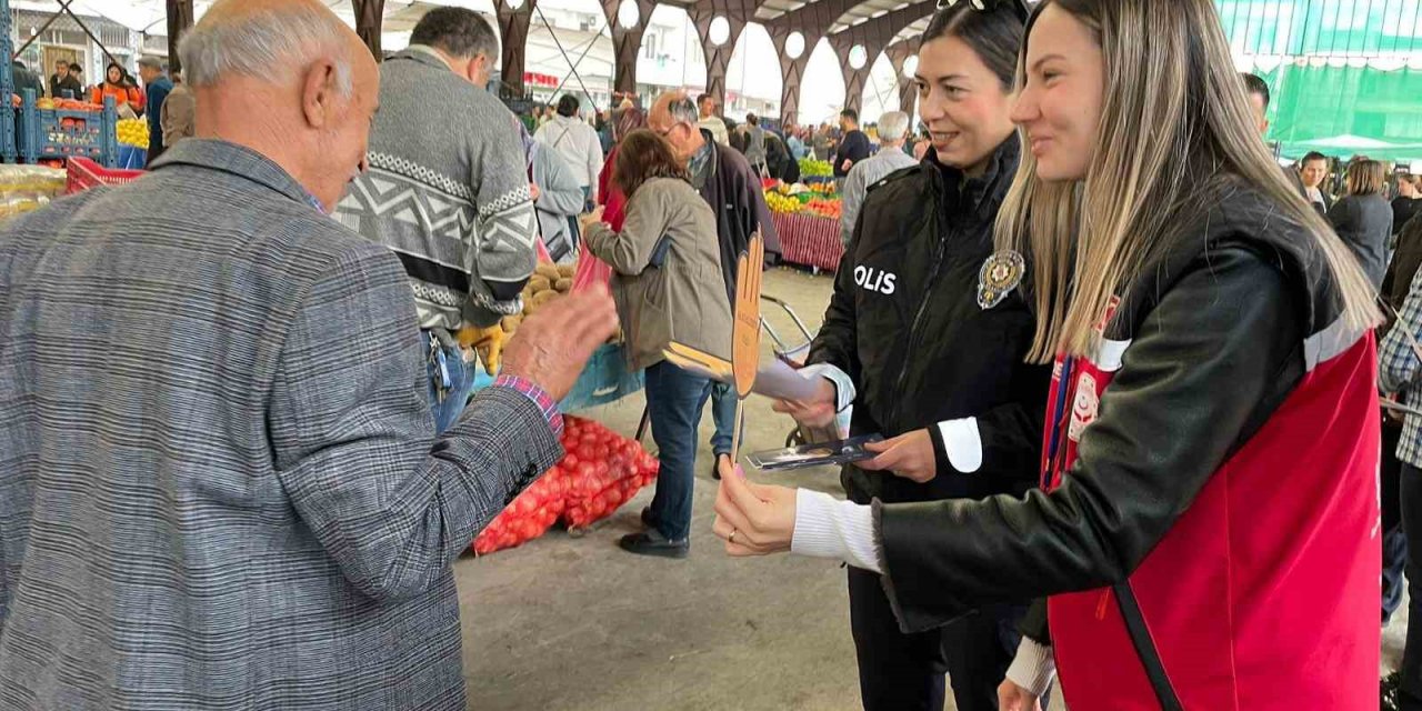 Çine’de kadına karşı şiddete dikkat çektiler