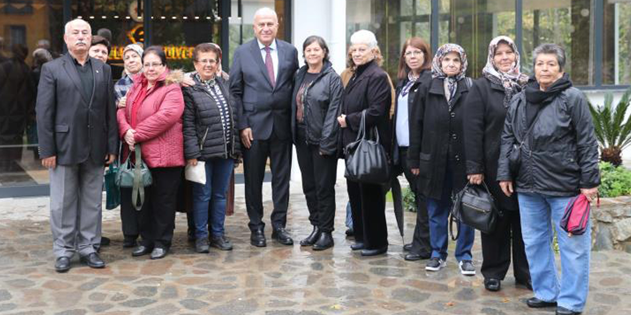 Başkan Atay özel konuklarıyla buluştu