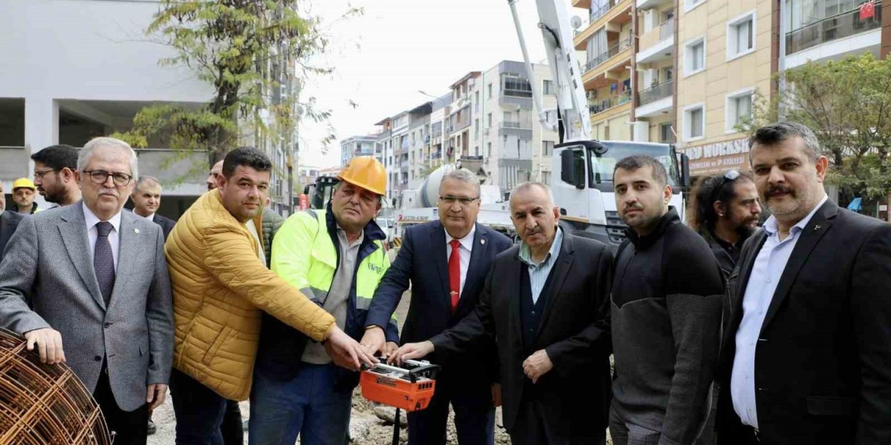 Hacı Saime Güleçyüz Kur’an Kursu binasının temeli atıldı