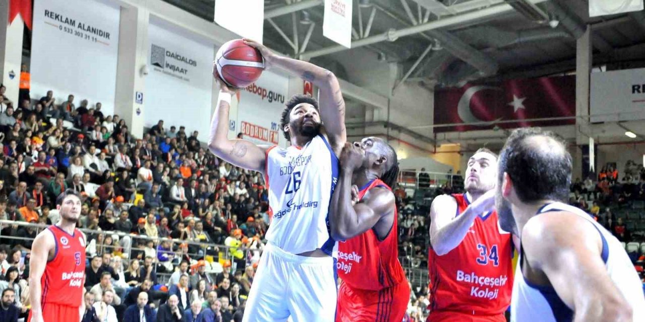 Türkiye Sigorta Basketbol Süper Ligi: Çağdaş Bodrumspor: 74 - Bahçeşehir Koleji: 80