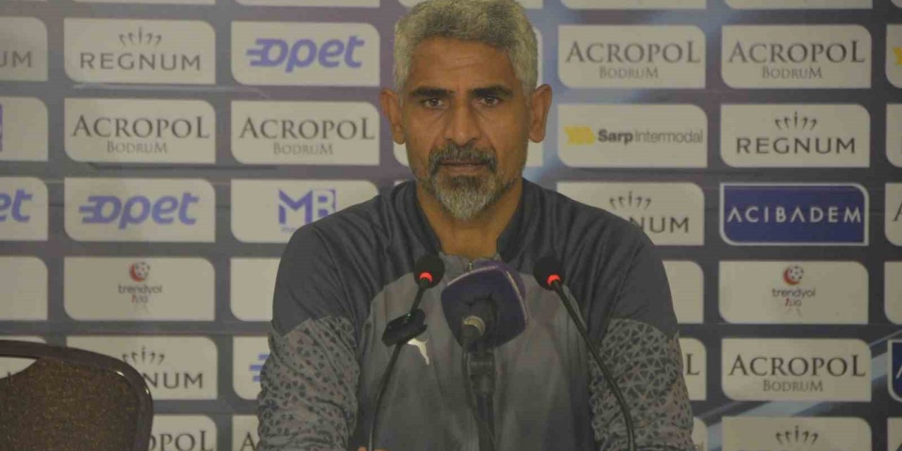Bodrum FK - Adanaspor maçının ardından