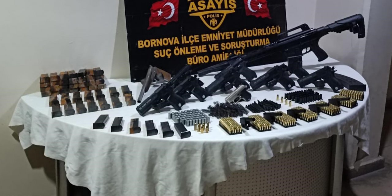 İzmir’de silah ticareti şebekesine operasyonda 2 tutuklama