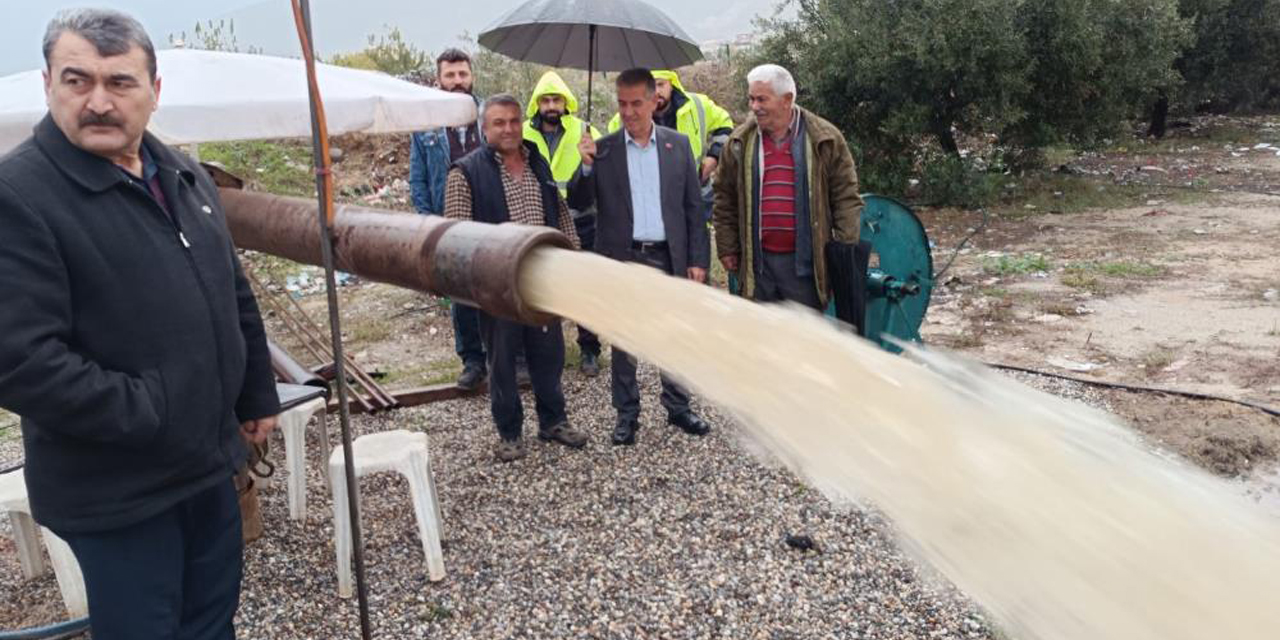Buharkent’te sondaj kuyusunda mutlu son