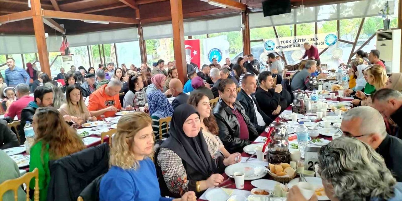 Köyceğiz’de öğretmenler kahvaltıda buluştu