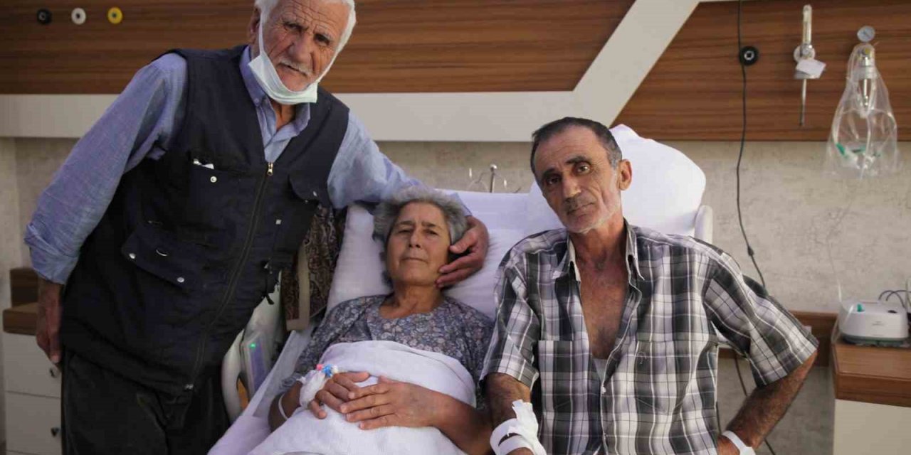 Oğlunun karaciğeriyle hayata tutundu