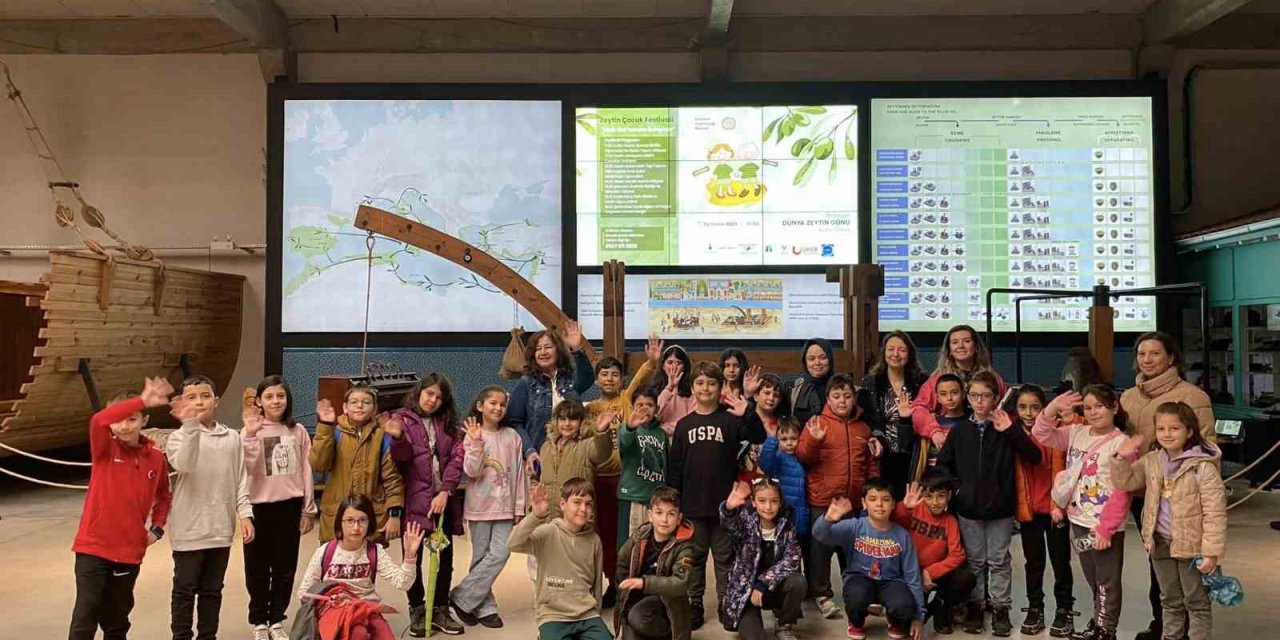 Aydın Ticaret Borsası, miniklerle Dünya Zeytin Günü’nü kutladı