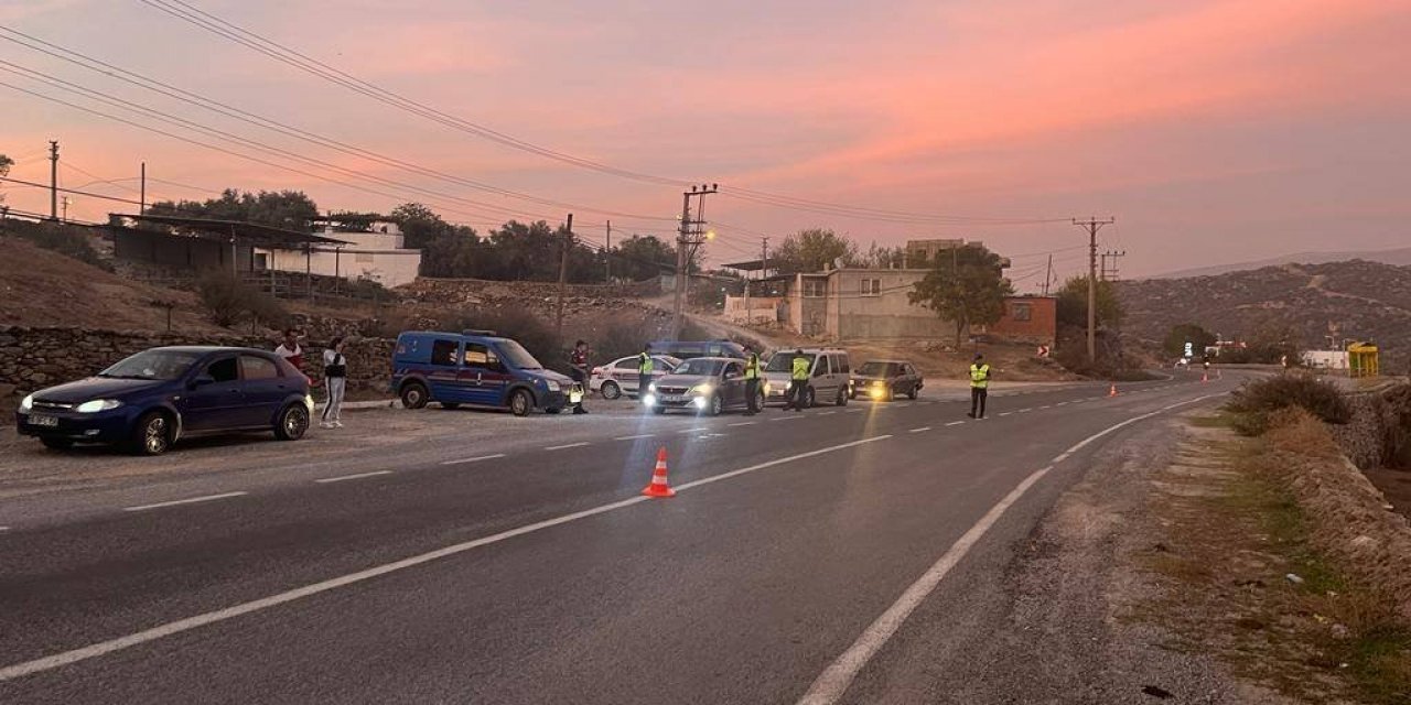Aydın’da jandarma ekipleri bin 705 kişiyi sorguladı
