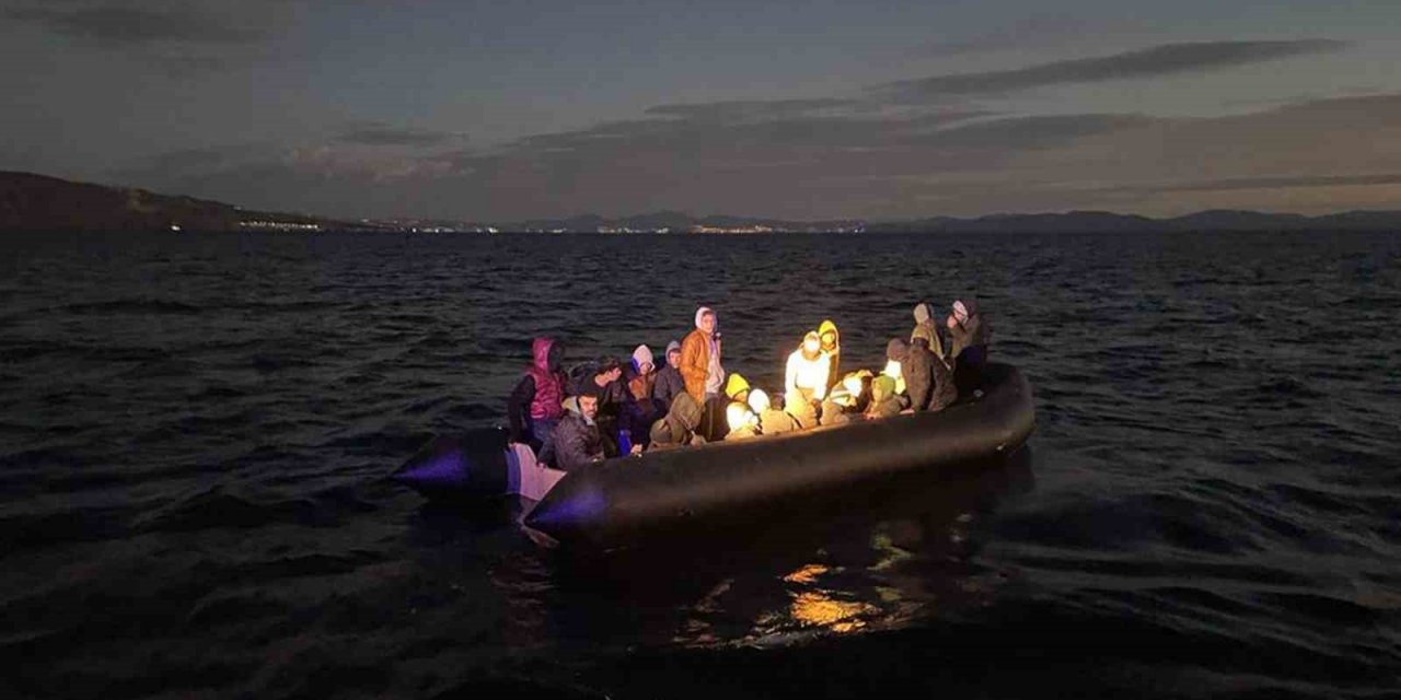 Datça’da 43 düzensiz göçmen yakalandı, 28 göçmen kurtarıldı