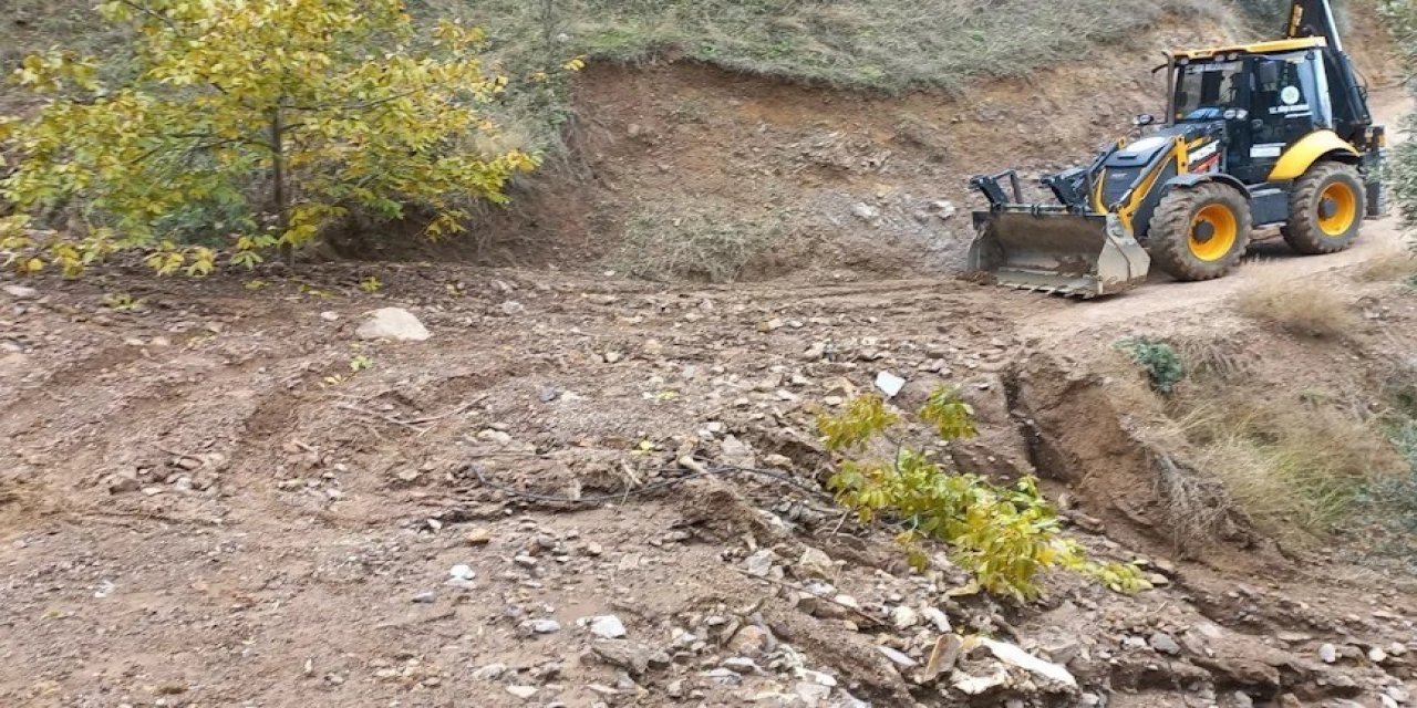 Köşk’te bozulan yollar yenileniyor