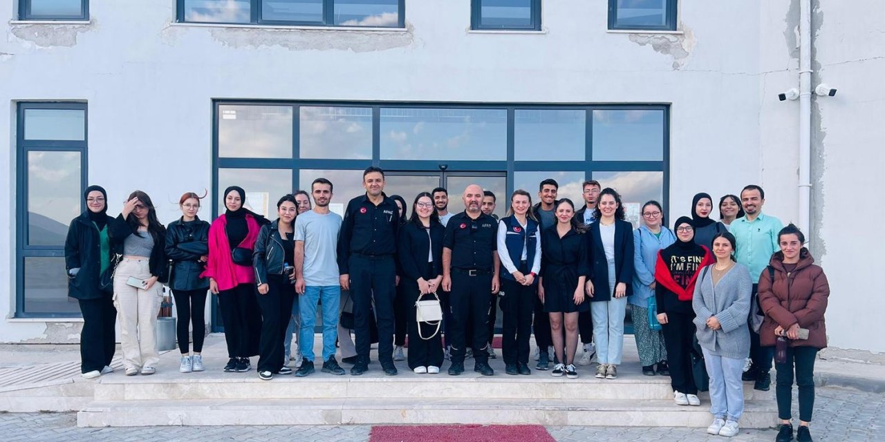 PAÜ öğrencileri ’Destek AFAD Gönüllüsü’ Oldu