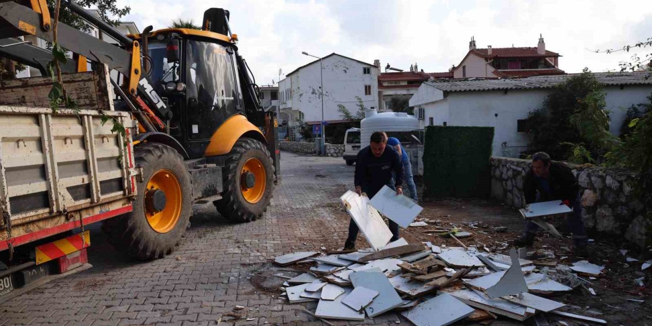 Turunç köşe bucak temizlendi