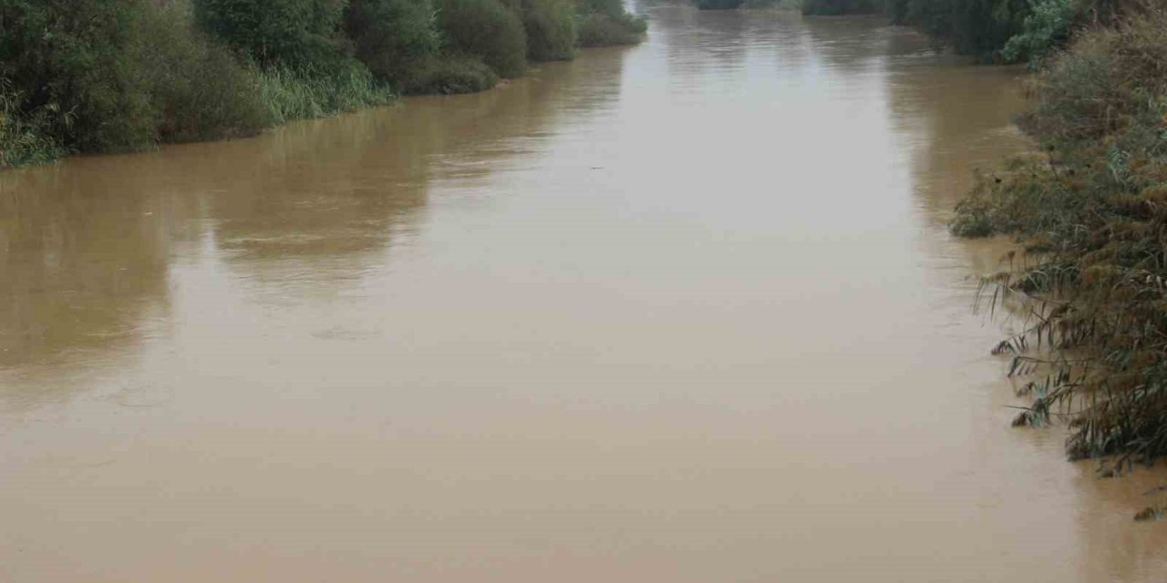 Menderes Nehri’ndeki su seviyesi eski haline geri döndü