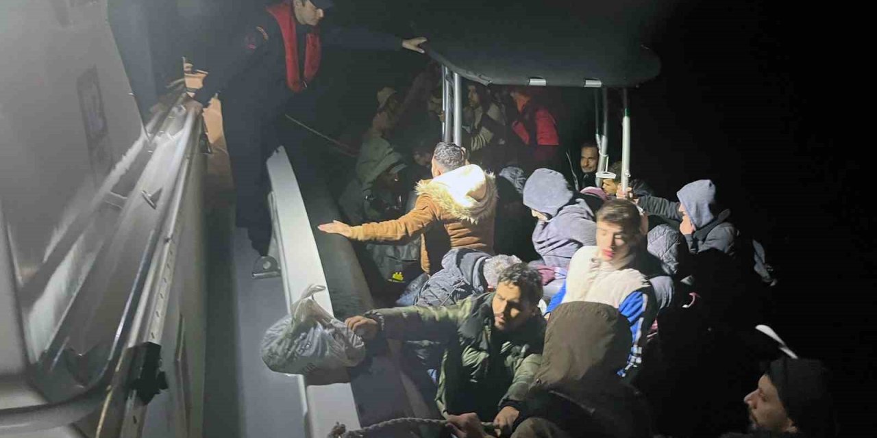 Fethiye’de 82 düzensiz göçmen yakalandı, 33 göçmen kurtarıldı
