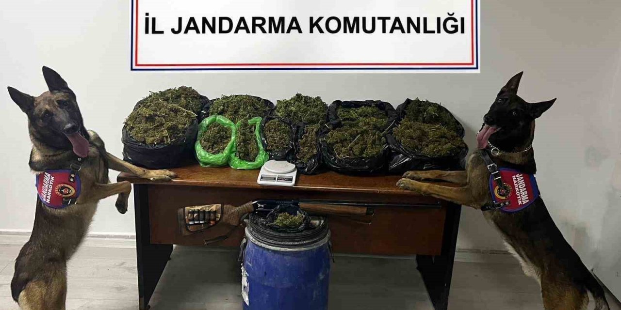 Denizli’de 1 ayda 22,7 kilogramın esrar ele geçirildi