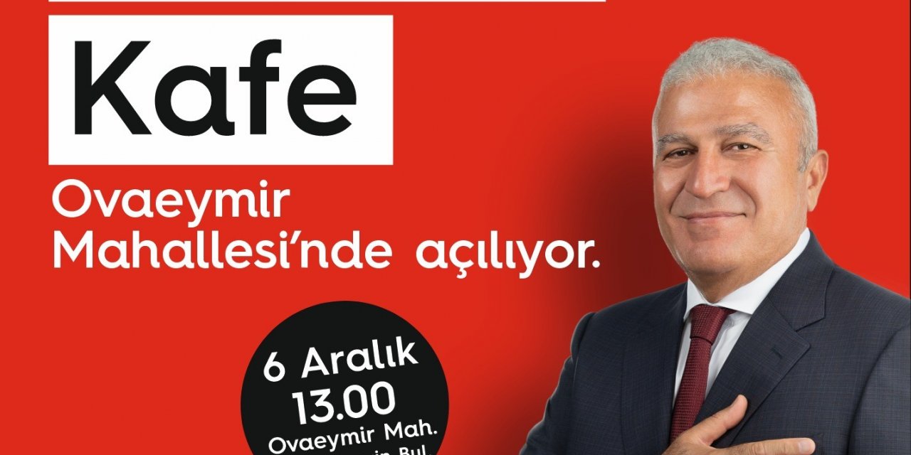 Kitap Kafe’lerin 14’üncüsü Ovaeymir’de açılıyor