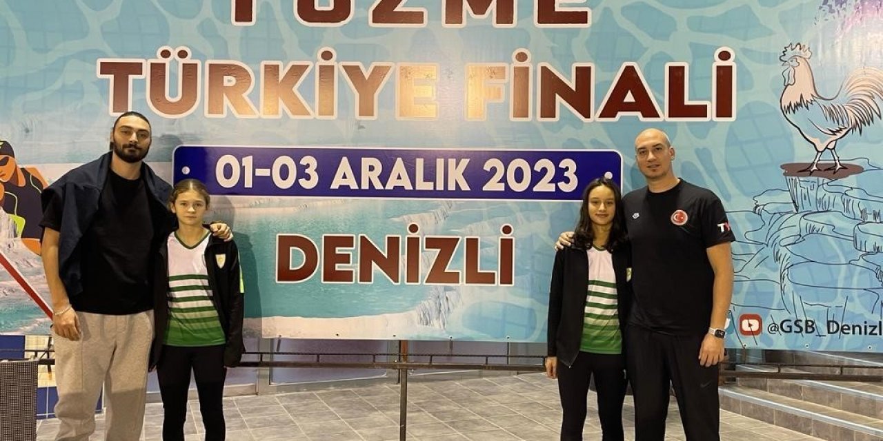 Manisalı yüzücüler başarıya kulaç attı