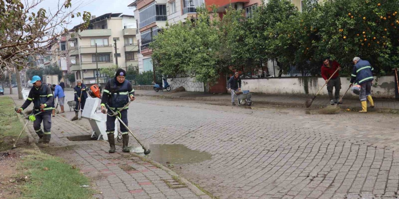 Nazilli’de kış temizlik çalışmaları devam ediyor