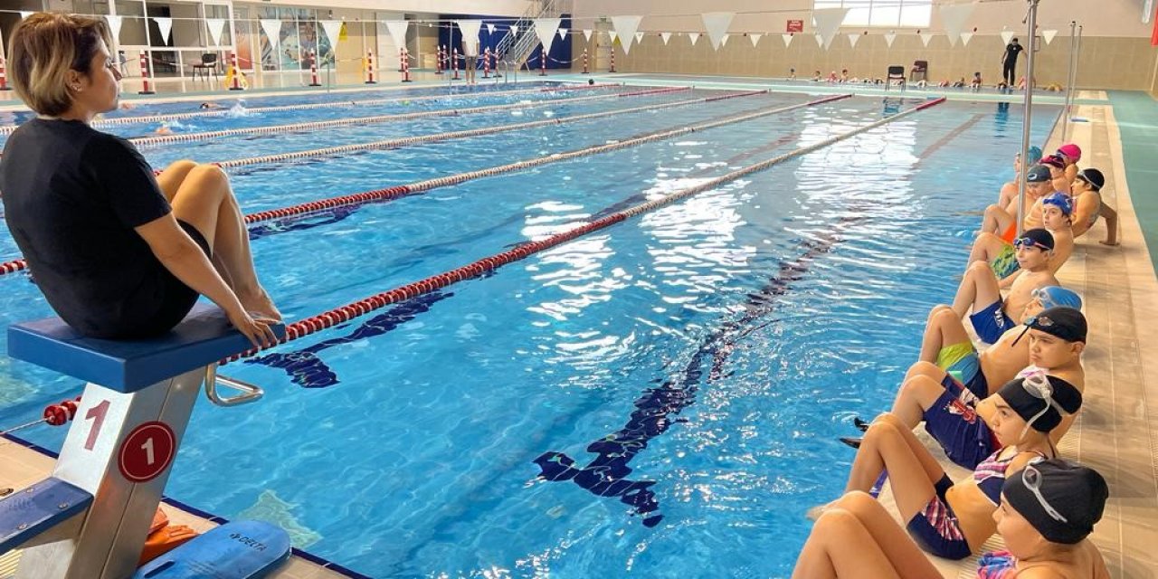 Nazilli’de minikler suyla buluştu