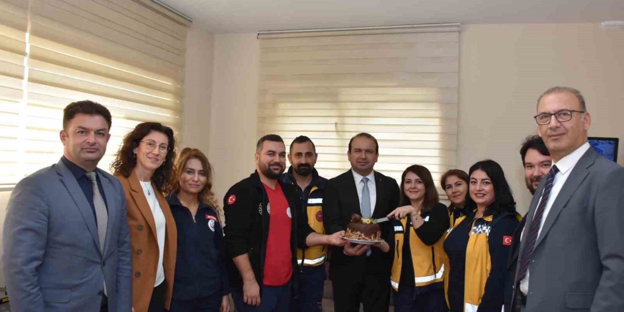 İl Sağlık Müdürü Şenkul, sağlık personellerinin haftasını kutladı