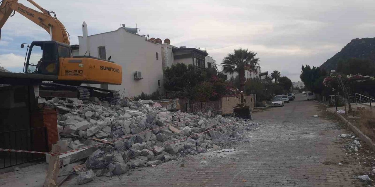 Belediye kaçak yapılaşma ile mücadeleye devam ediyor